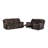 Bruni Brown Console Reclining Loveseat-216410018