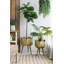 Ensemble de 2 jardinières en métal avec pieds