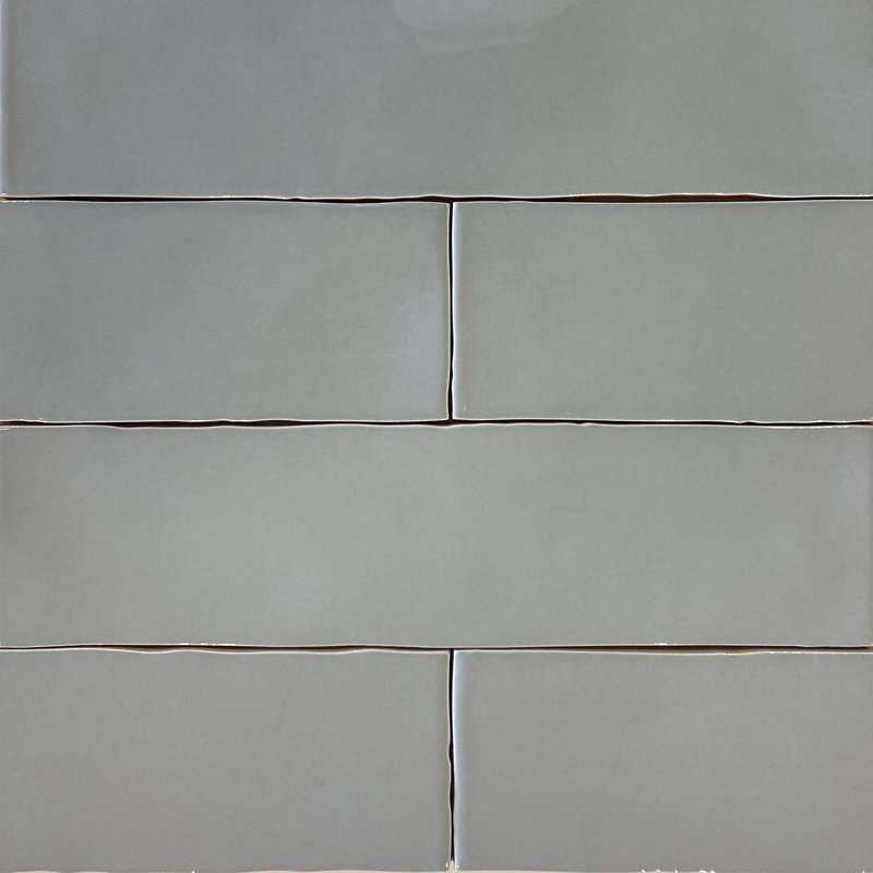 Guastavino 3" x 12" Ceramic Subway Tile, Aquamarine
