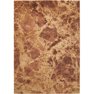 Tapis contemporain au lait Anastasia