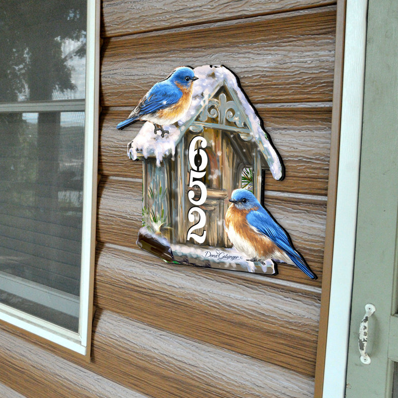 Support mural oiseaux lover House, Oui