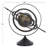Aluminum Metal Compass Educational/Geographic Earth Black Globe