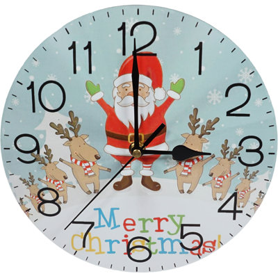 Dedric Manufactured Wood Wall Clock