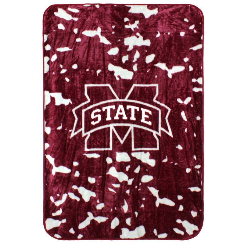 NCAA Team - Énorme couverture Raschel, Université de l'état du Mississippi