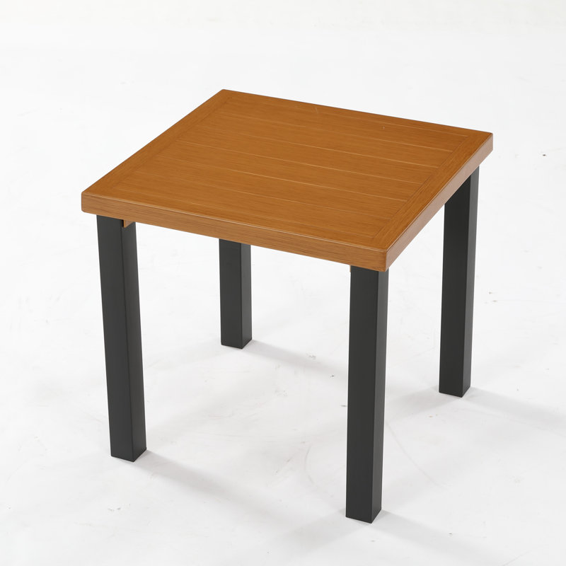 Square Metal Outdoor Side Table