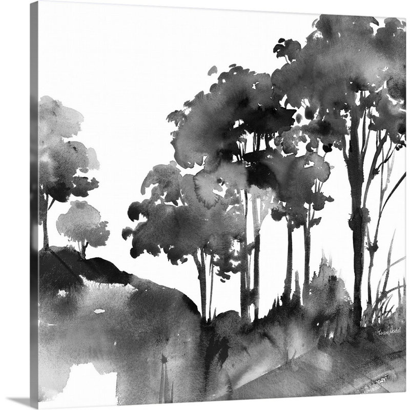 Cobalt Savannah - reproduction d'art sur toile, Toile tendue, H 20 po x l 20 po x P 1,25 po
