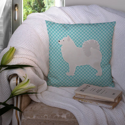Samoyed Square Indoor/Outdoor Throw Pillow
