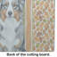 Planche à découper en verre Blue Merle