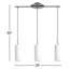 Troy 3 Light Glass Pendant