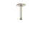 6" Ceiling Mount Shower Arm with Square Escutcheon
