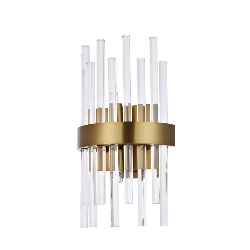 Dalton Flush Mounted Sconce, Gold