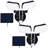 10W Adjustable Heads LED Solar Power Outdoor Security Flood Light with Motion Sensor
