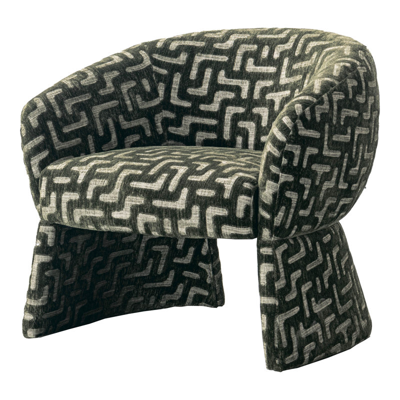 Fauteuil d'appoint Premier Maze, Olive foncé