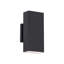 Edgey 1 - Light LED Outdoor Armed Sconce-1185938803-1185938701