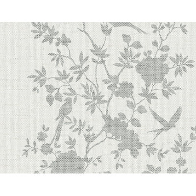 Grass Cloth Floral Roll