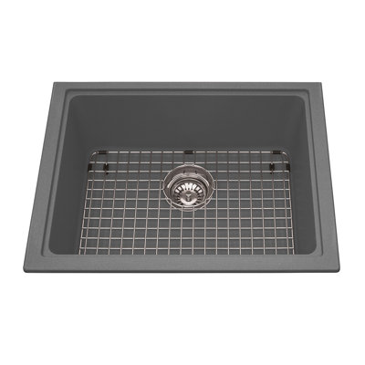 23'' L Single Bowl Granite Kitchen Sink