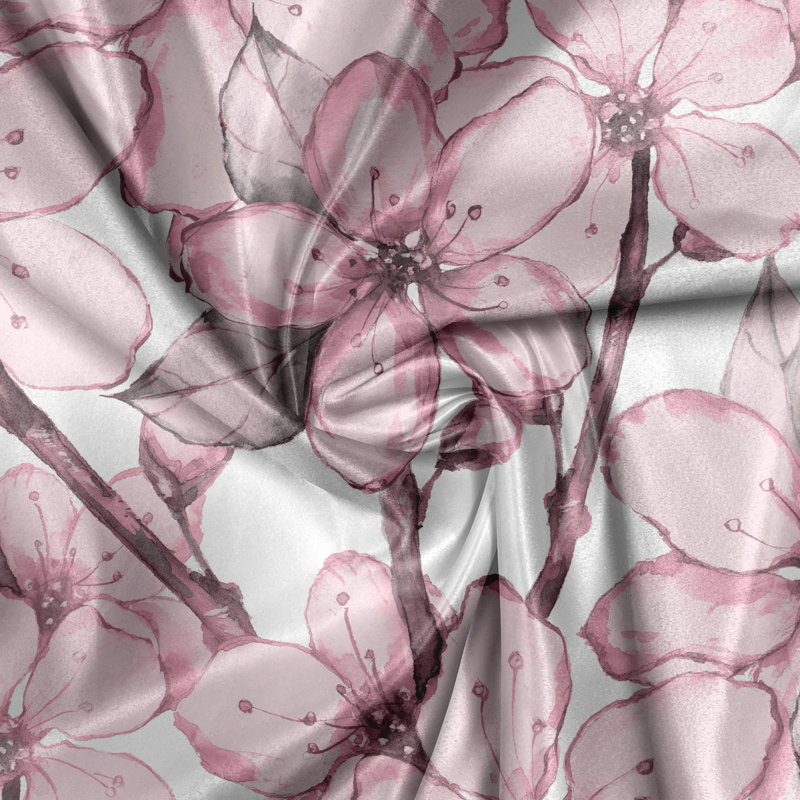 Semi Sheer Curtain Pair