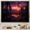«Sunset Forest Whispers - Sunset», reproduction d'art