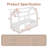 Wood Bed House Bed Frame With Fence-207616653-207616654