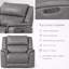 Fauteuil inclinable en cuir Palmer