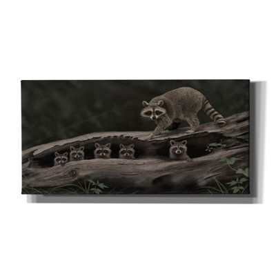 «Driftwood Bandits» par Gordon Semmens, art mural sur toile