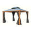 Rideaux en polyester noir Yosemite 10 pi x 12 pi