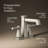 Riff Centerset Bathroom Sink Faucet, 1.2 GPM-85794817