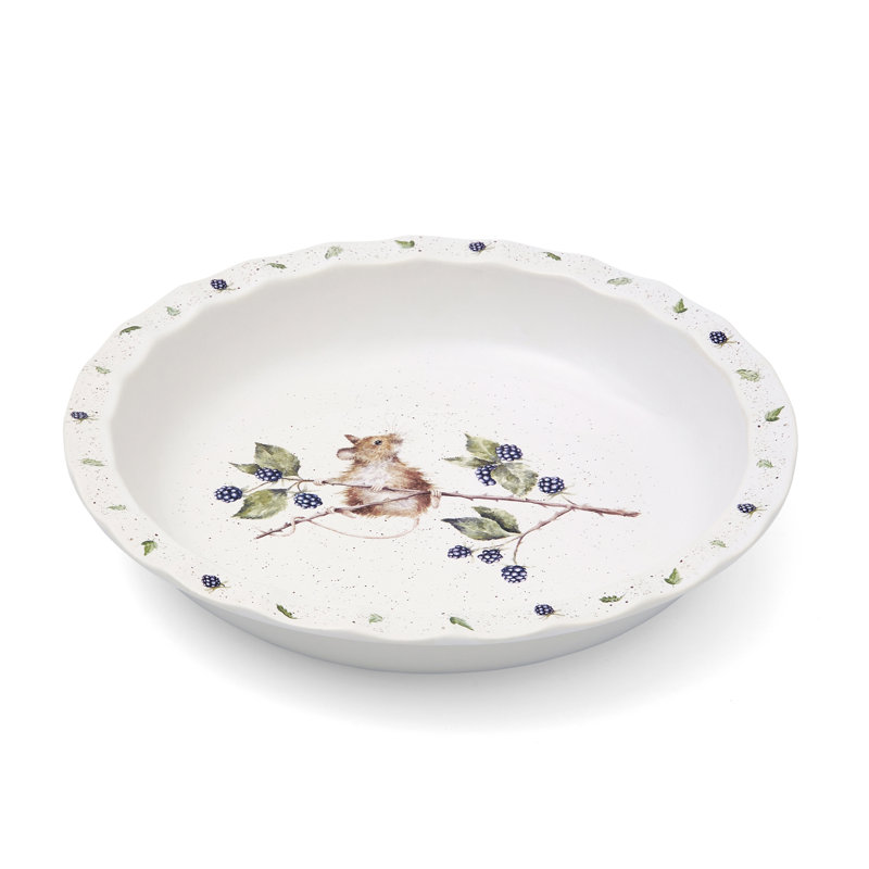 Classic Wrendale Designs  - Pie Dish (Mouse)