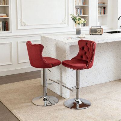 Modern Upholstered Bar Stools