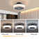 Meenah 15'' Ceiling Fan with LED Lights