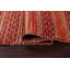 Tapis rayé fabriqué à la main Gabbeh 3 x 4