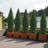 2Pcs Artificial Topiary Tree, Artificial Cedar Topiary Trees-1228075168