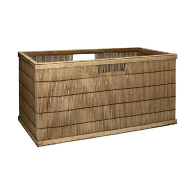 Bay Isle Home Aliia Bamboo Decorative Basket