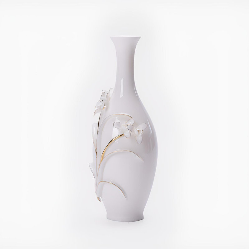 Vase en céramique sophistiqué - une touche de sérénité pour votre espace