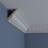 3 7/8"H x 3 1/2"P x 5 1/4"F x 94 1/2"L Sequential Crown Moulding
