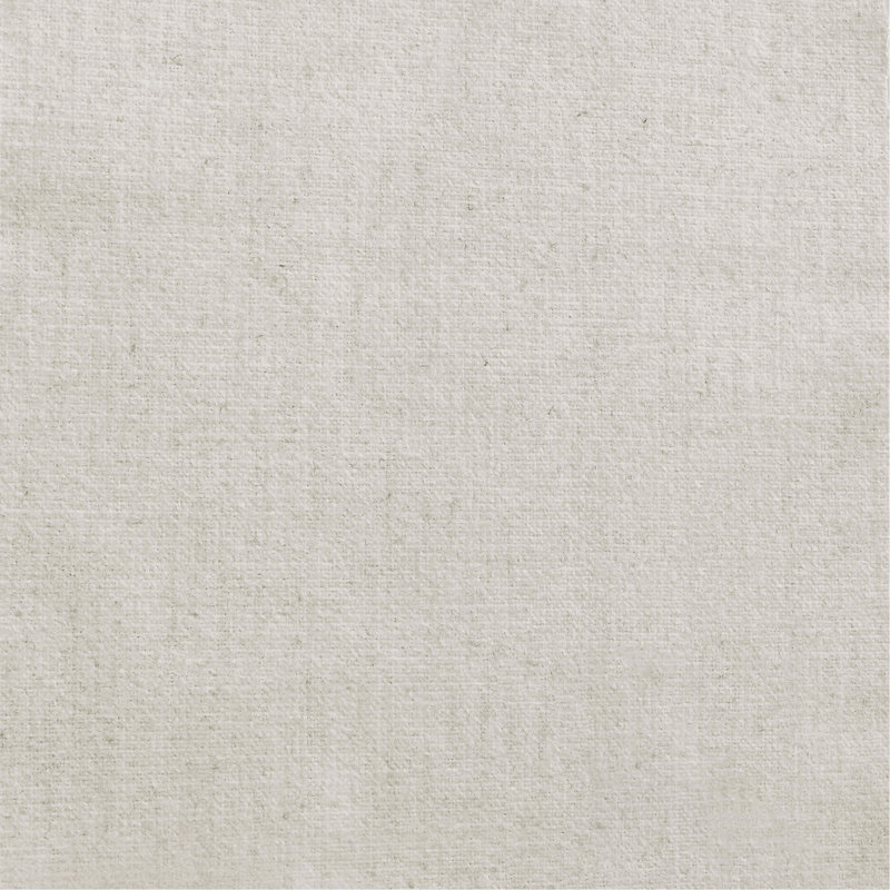 Repose-pieds carré beige Duncan, Beige