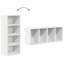 Vidaxl Hanging Cabinet With Storage Riga Old Wood 30 X 29.5 X 100 Cm-121217640-121217638