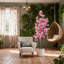 Arbre artificiel en soie 60 "/ 70" pour le salon et l'entrée