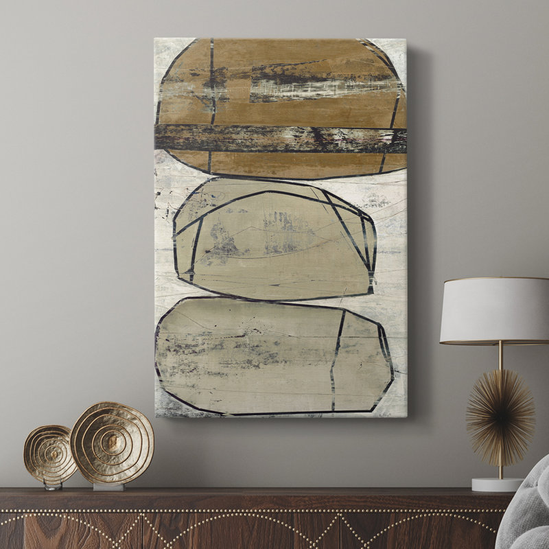Dim Sum I -Galerie enveloppée Cavas, H 48 po x l 32 po