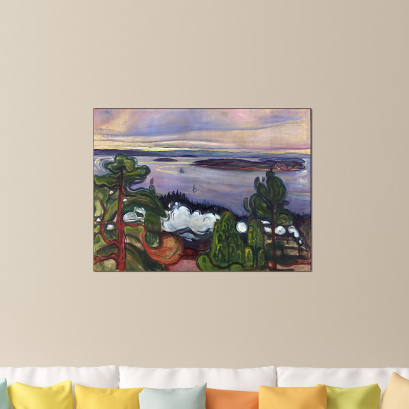 1 Piece Wrapped Canvas Painting, 60cm H x 80cm W x 1.8cm D