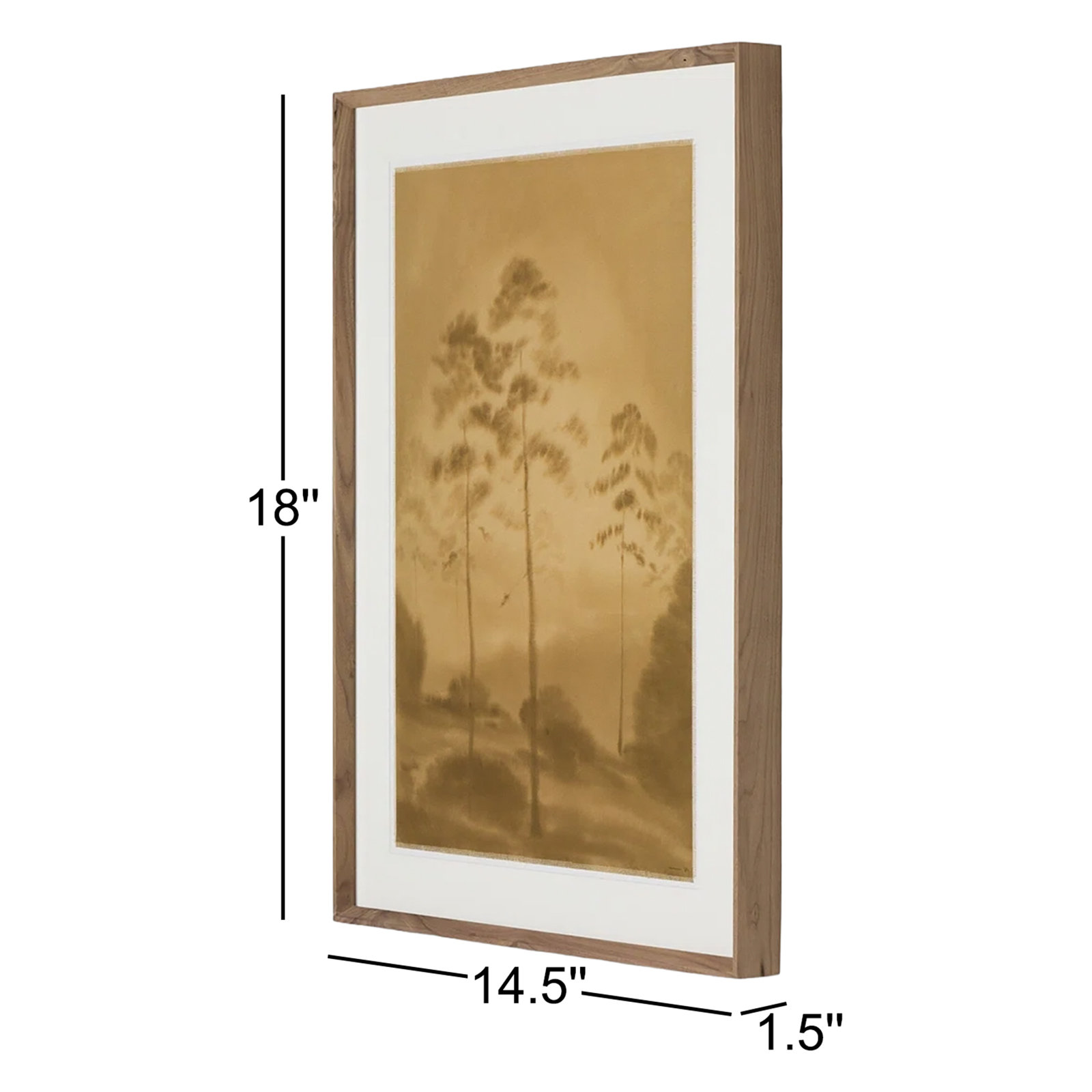 "Amongst The Giants" by Chelsea Fly, 18" H x 14.5" W
