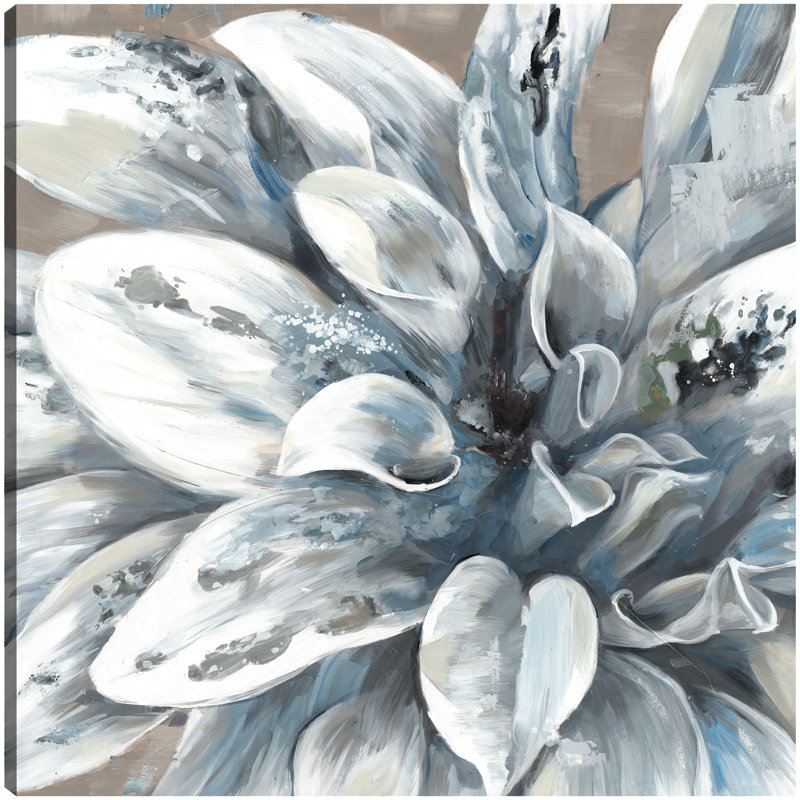 «Silver Spring I» par Emily Williams, reproduction d'art sur toile, Toile tendue, H 12 po x l 12 po x P 1,5 po
