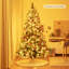 Arbre de Noël régulier en PVC artificiel vert-1449137199