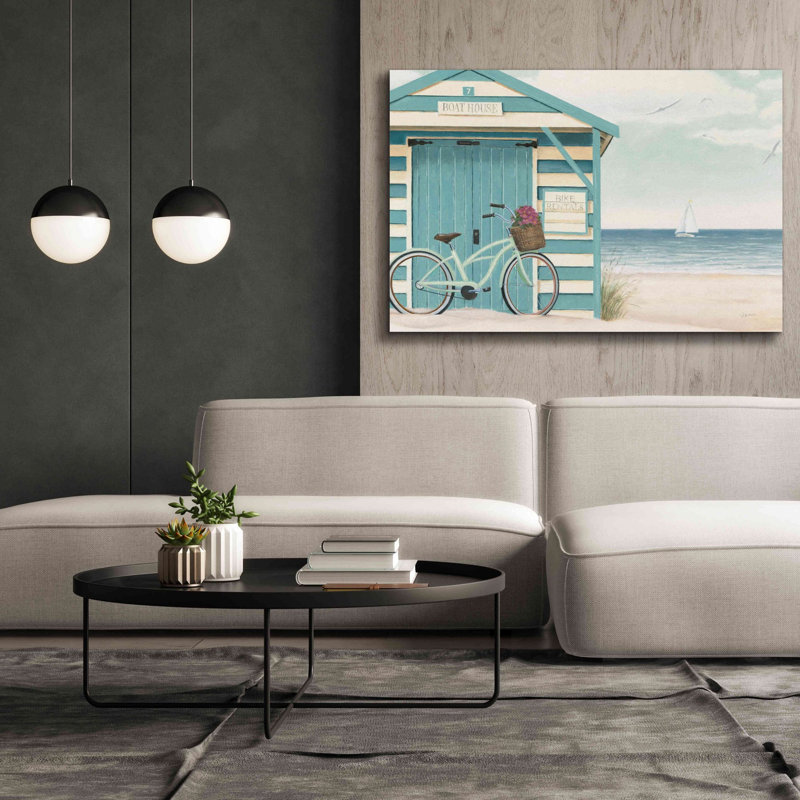 «Beach cruiser I» par James Wiens - impression sur toile tendue, L 60 po x H 40 po