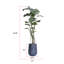 83,08 po Faux plante Monstera en pot-962854309