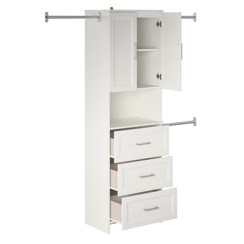 Akaylia 65.7'' - 95.7'' Walk-In Tower