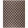 Mccall Hand Woven Flat Weave Wool/Cotton Geometric Rug in Brown/Ivory