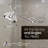 Rain Fixed Shower Head 2.5 GPM GPM