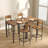 Palumbo 2 - Person Four Leg Dining Set-593192116