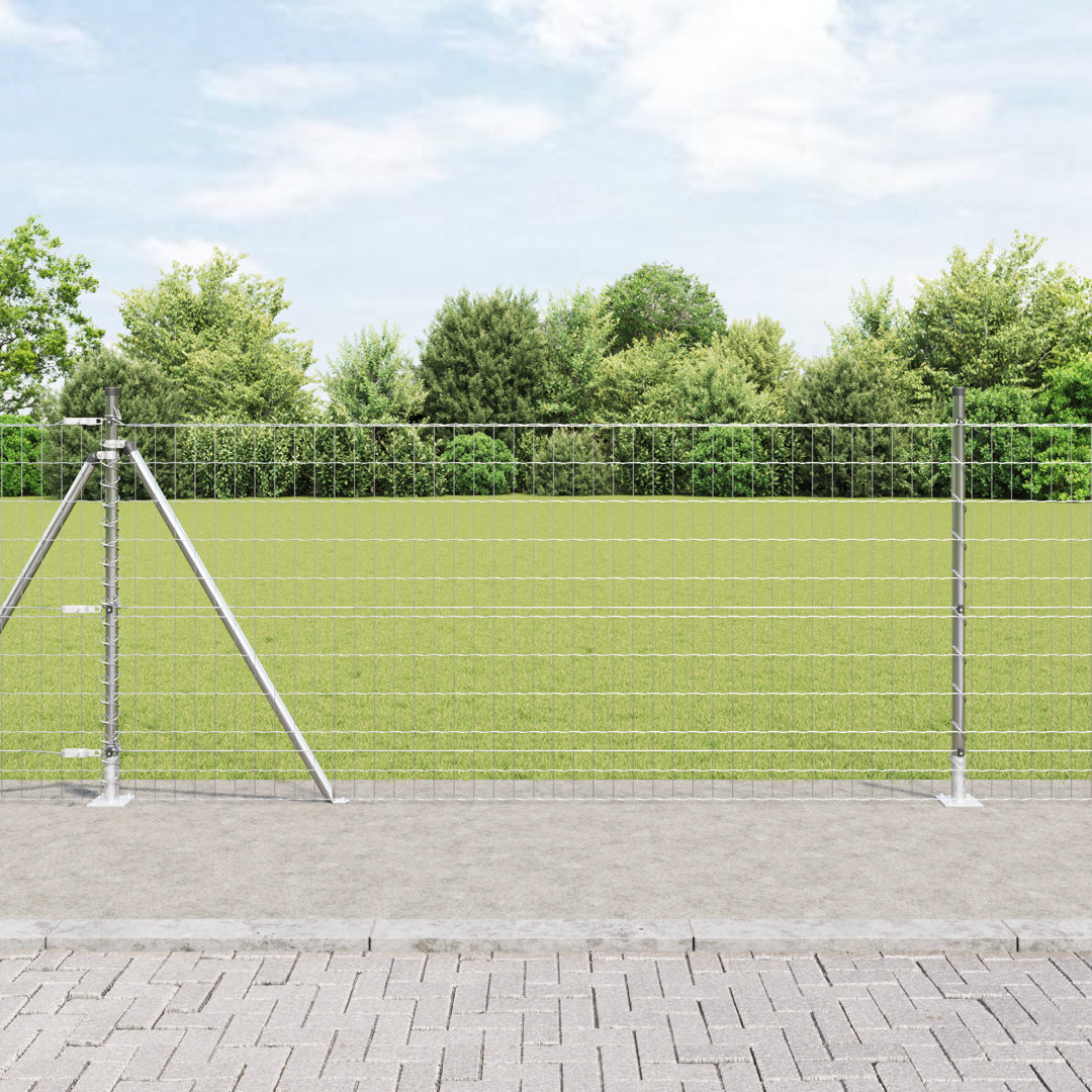 Galvanised Steel Border Fencing